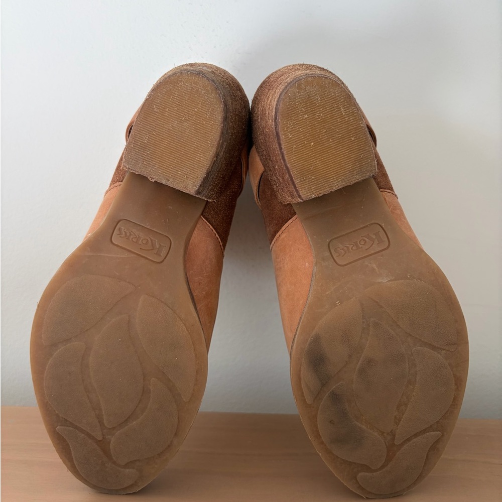 Kork-Ease Brown Leather Ankle Booties - Picture 4 of 5